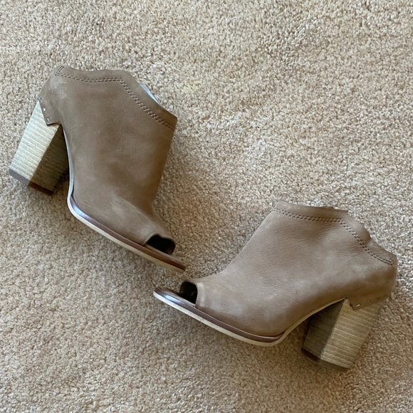 Dolce vita suede open toe heel mules - Picture 1 of 5